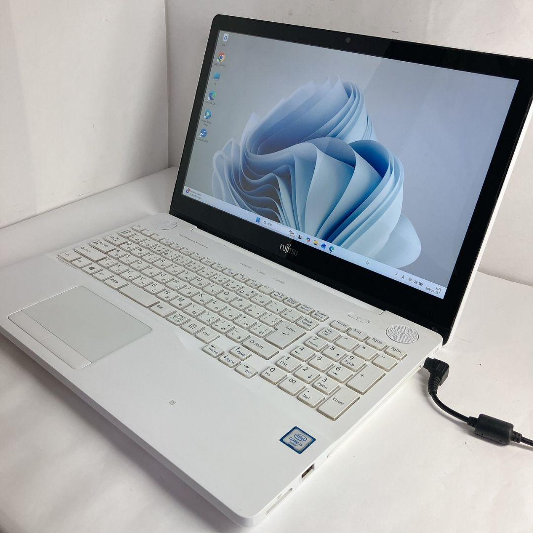 6世代i7×SSD480GB Lifebook Win11　カメラ/ブルーレイ