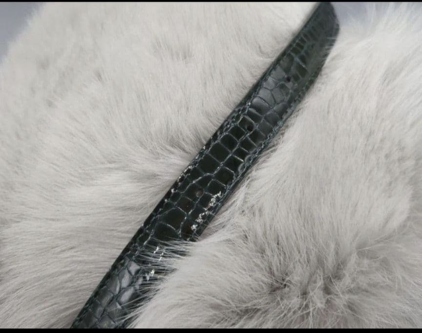 美品 LUDLOW foxウエストポーチ フォックスファー ボディーバッグ