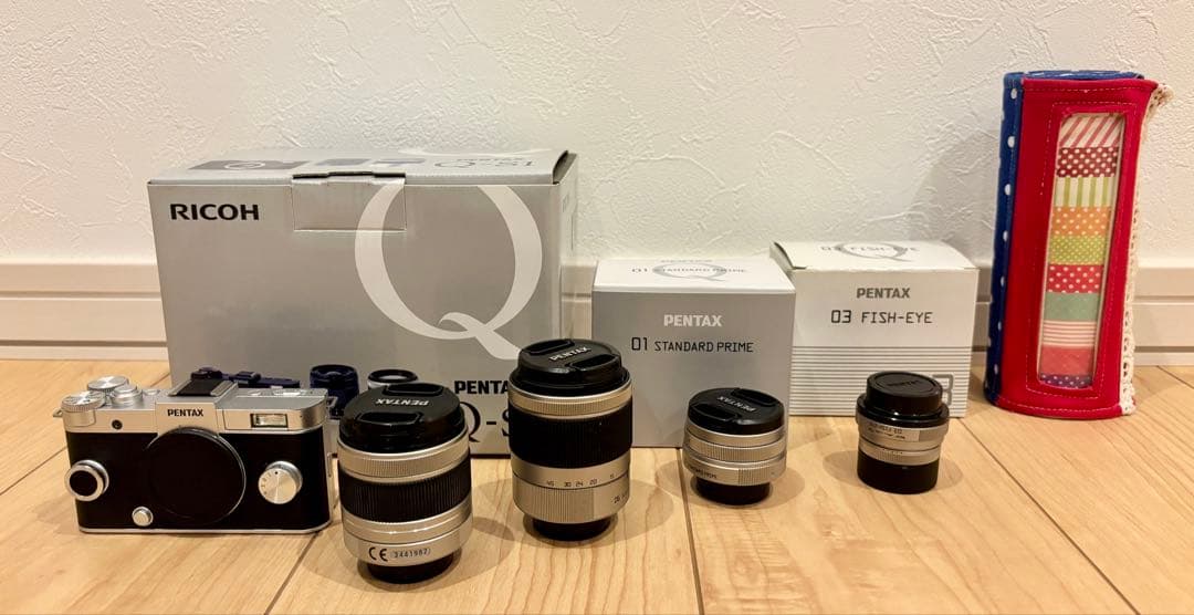 RICOH PENTAX Q-S1 ミラーレスカメラレンズ4本セット