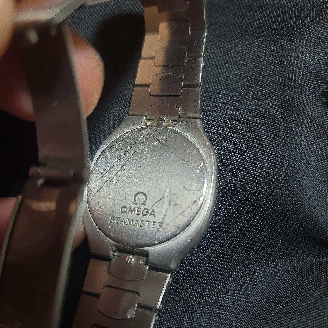 稼働確認済みOMEGA Seamaster ポラリス クォーツ レディース