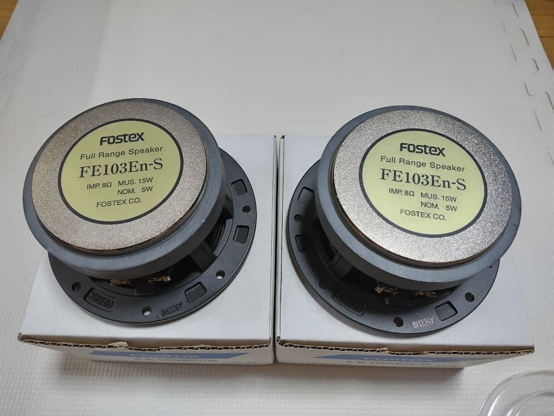 FOSTEX FE103En-S フルレンジスピーカー 2個セット
