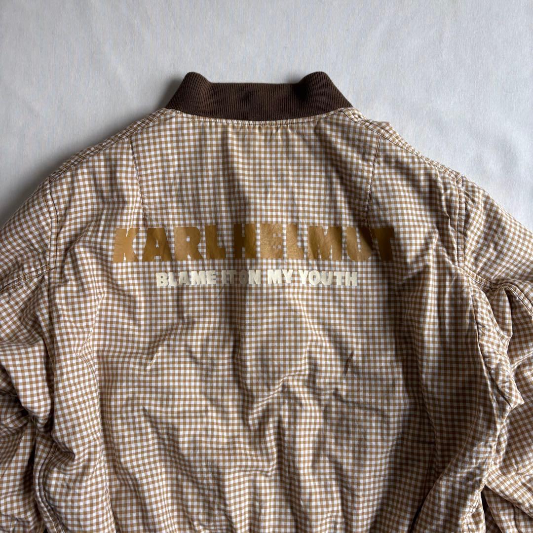 ジャケット・アウター 90s Karl Helmut reversible bomber jacket