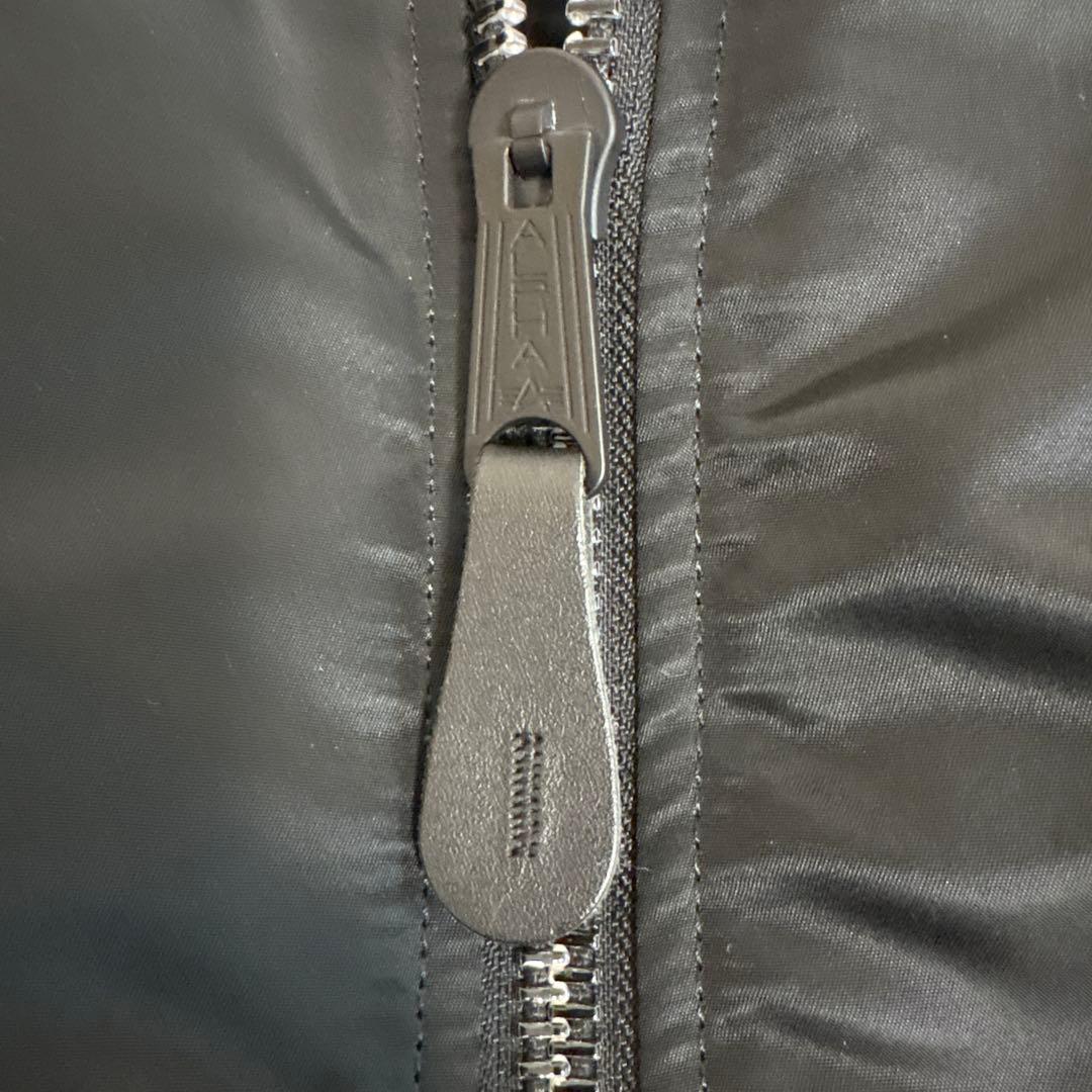 【美品】ALPHA アルファ MA-1 フライトジャケット サイズL ブラック