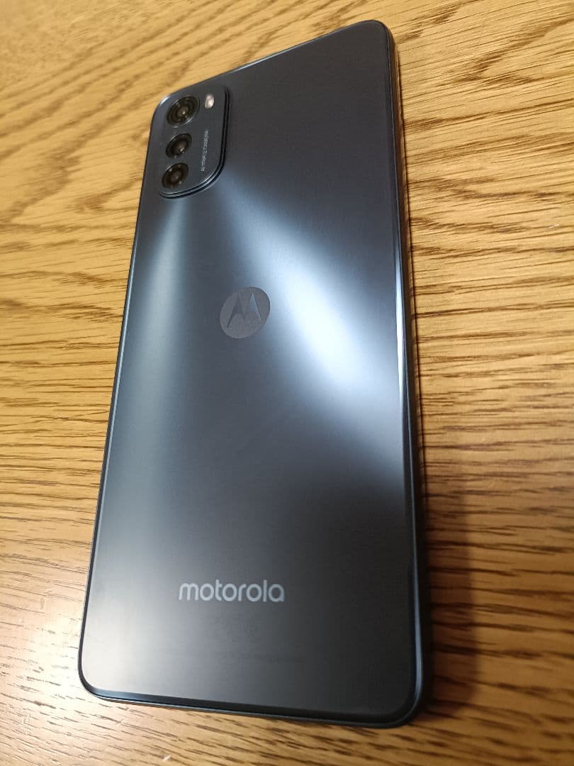 美品 モトローラ moto e32s SIMフリー スレートグレイ