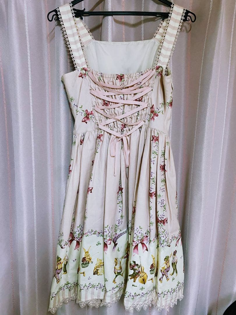 イノセントワールド ウィンナーワルツスカラップ ジャンパースカート