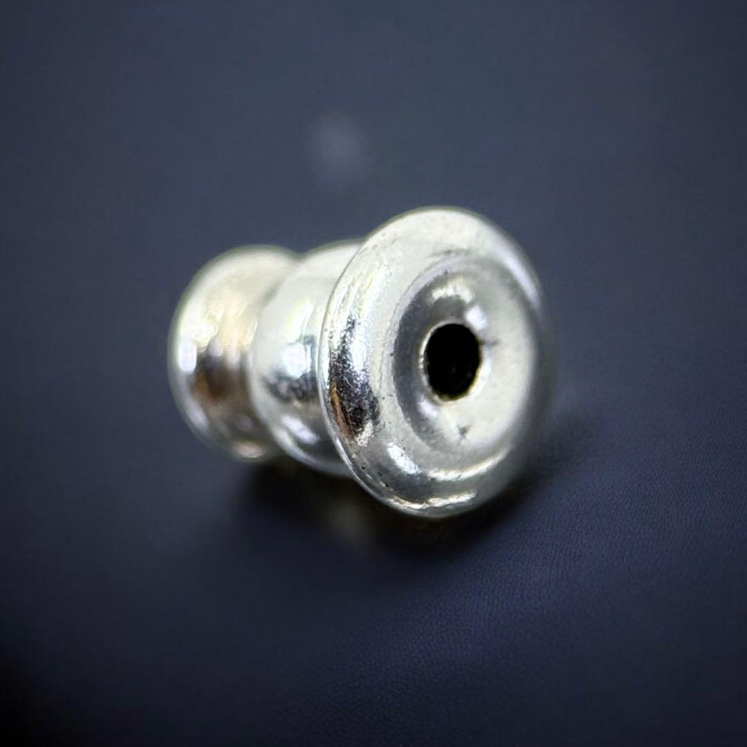 【美品】ディオール　モンテーニュ　ピアス　CD フープ　ロゴ　片耳　シルバー専用