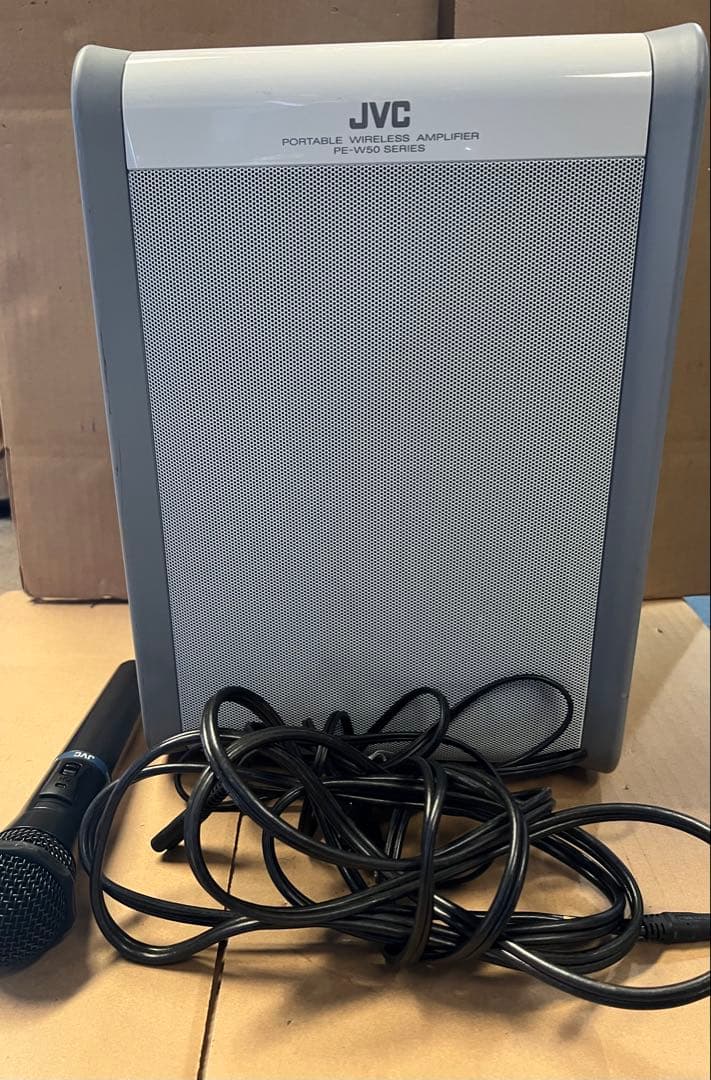 JVC PE-W51SB ポータブルワイヤレスアンプ