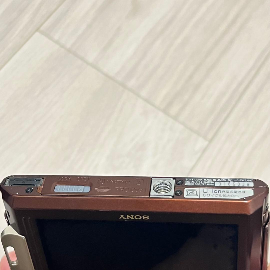 【週末限定特価】SONY Cyber-shot DSC-T77 サイバーショット