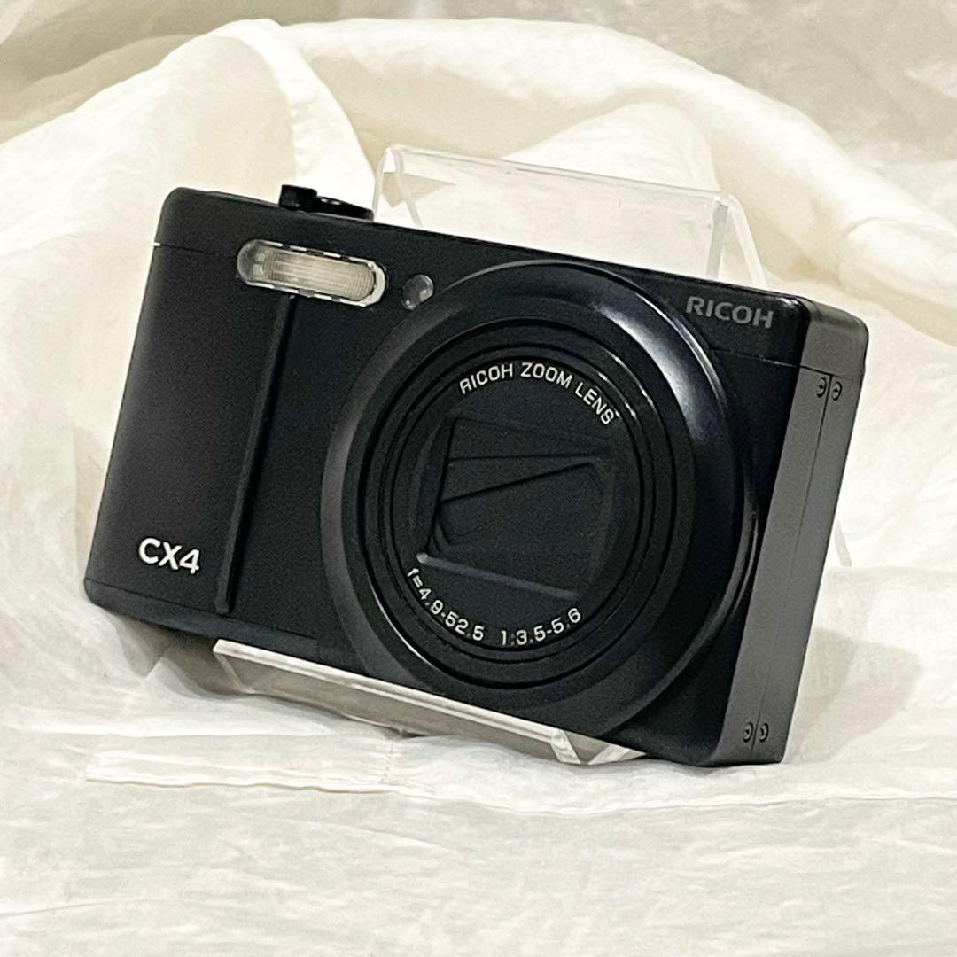 美品 リコー RICOH CX4 ブラック 動作確認済 デジタルカメラ