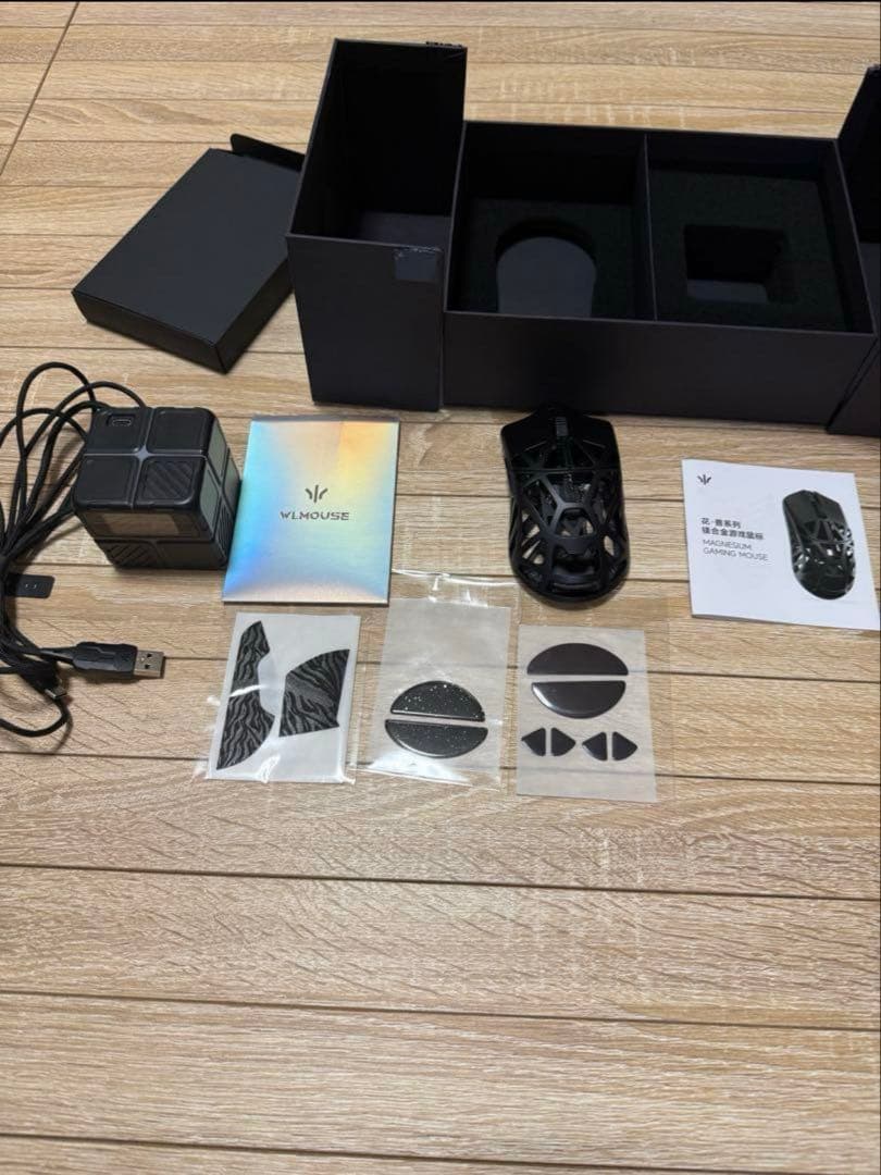 WLmouse BEAST Xブラック マウス本体