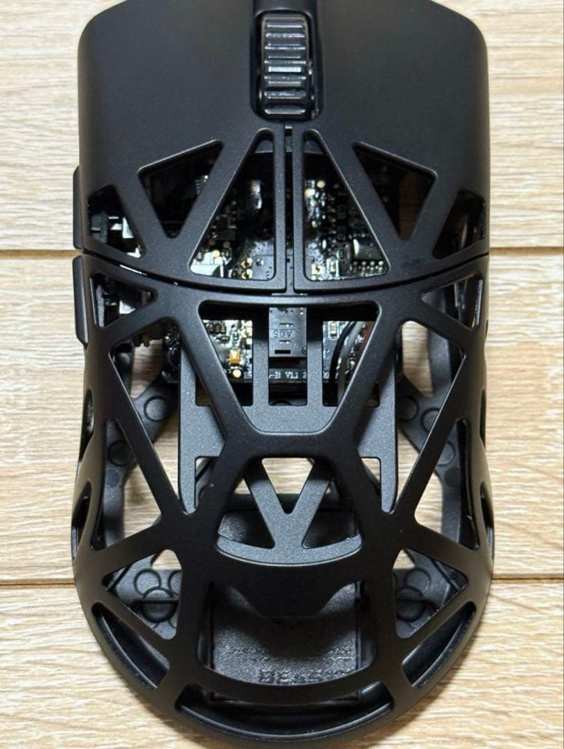 WLmouse BEAST Xブラック マウス本体