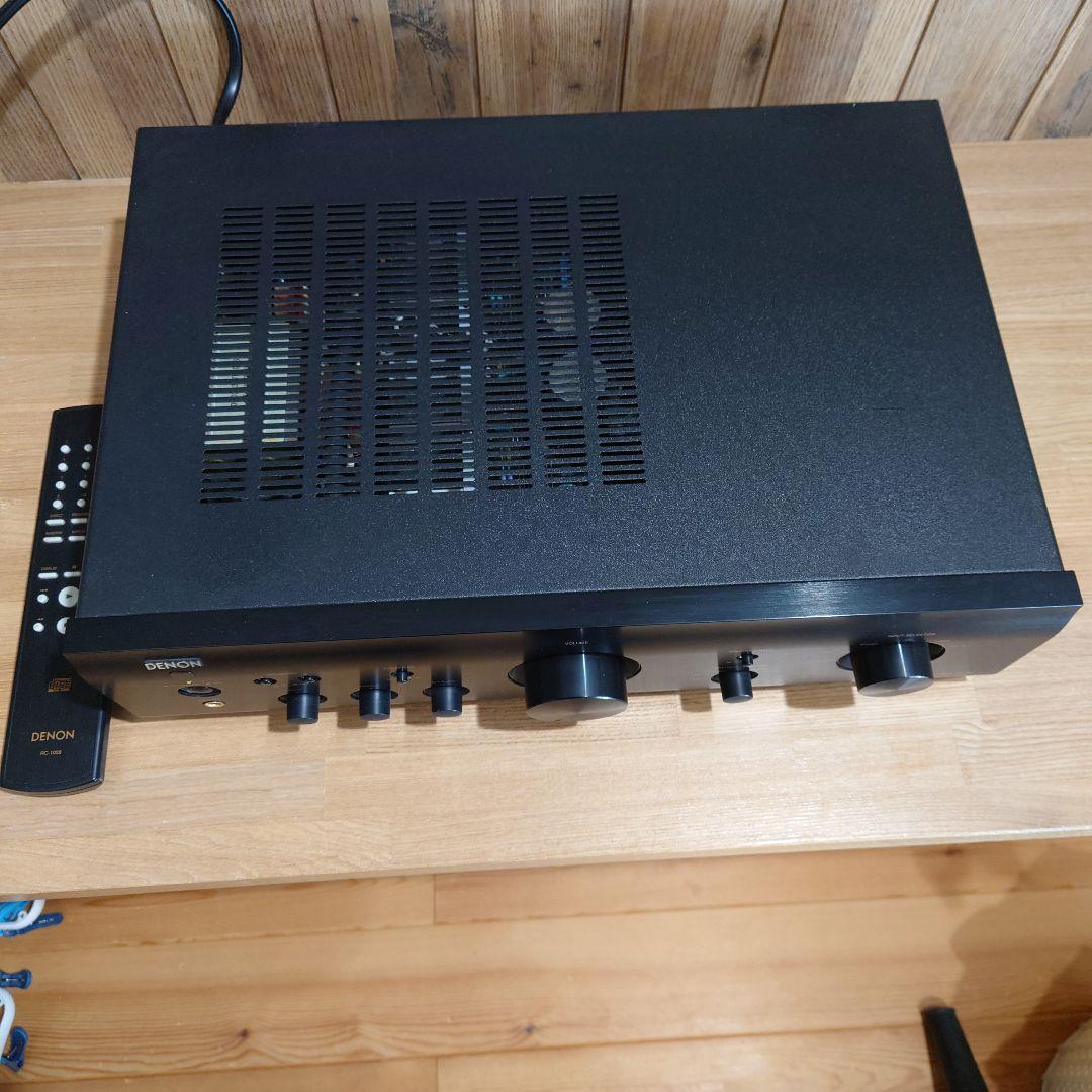 DENON プリメインアンプ　PMA-390AE 説明書CD755-AEリモコン