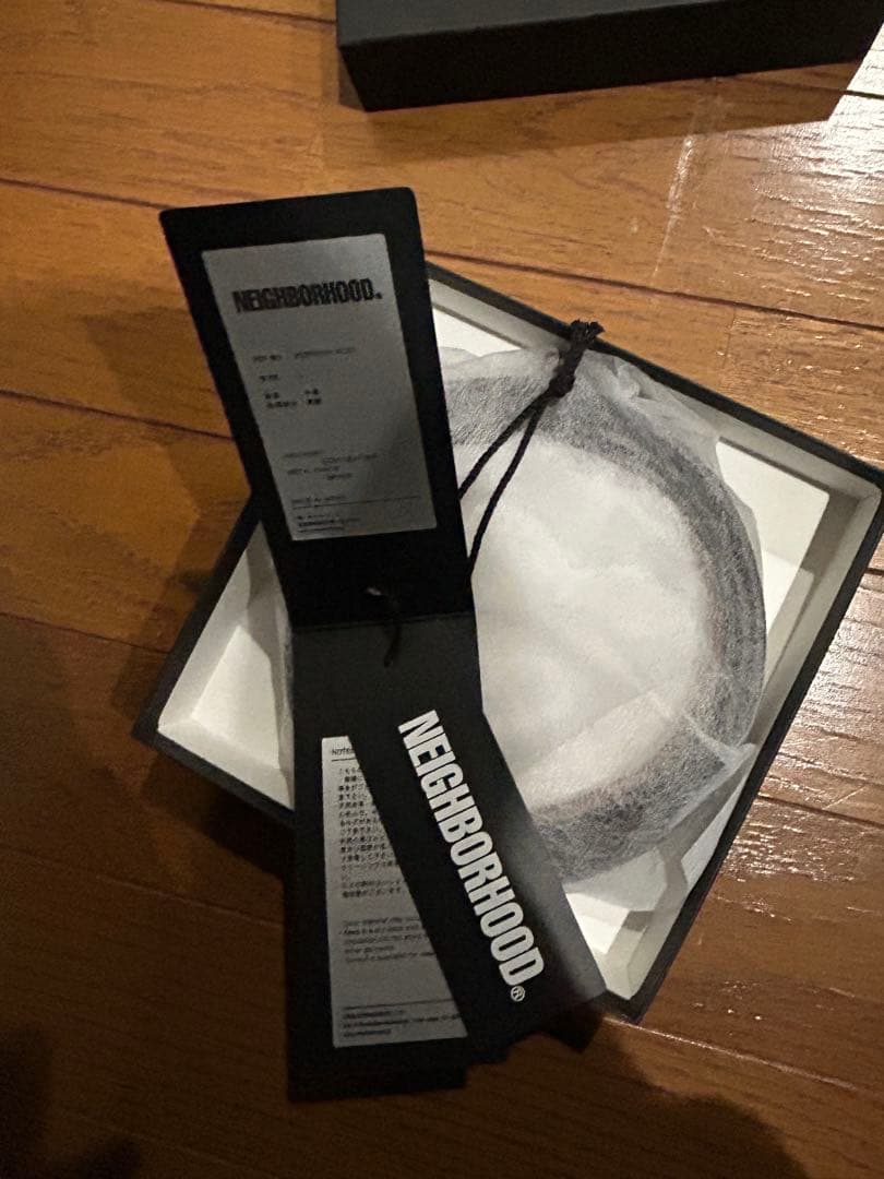 ネイバーフッド ナローレザーベルト L