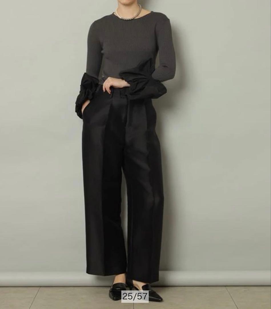 CADUNE袖バルーンニット75354070