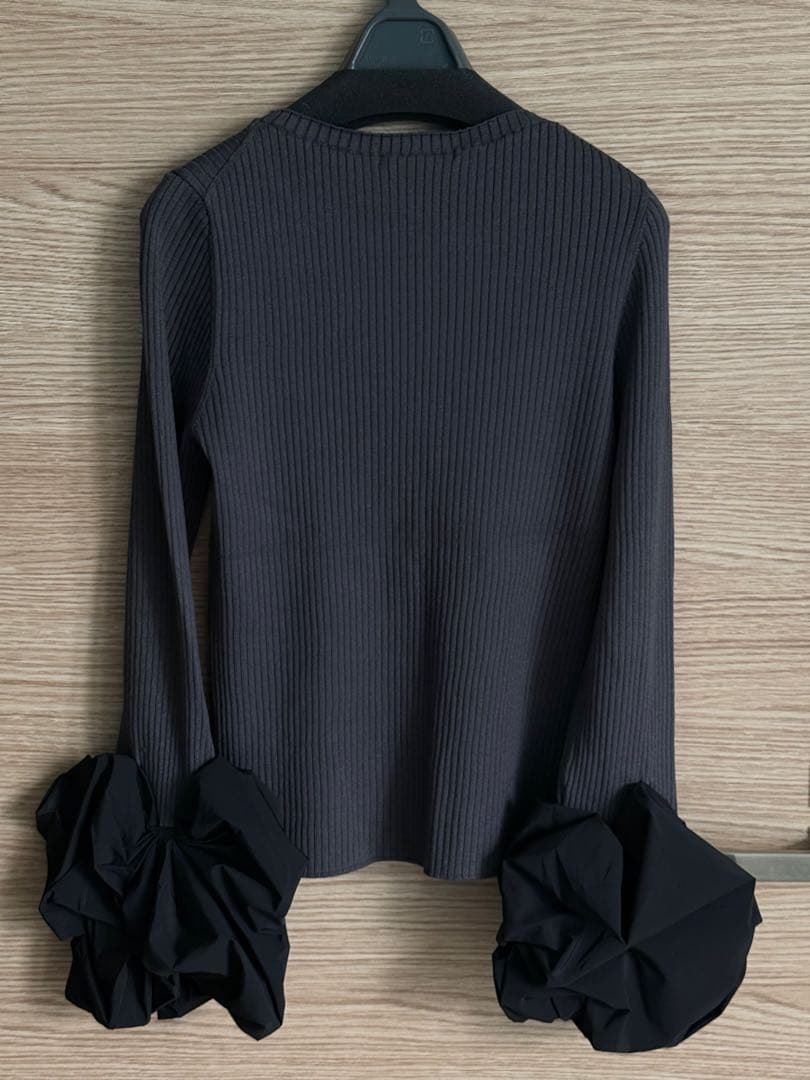 CADUNE袖バルーンニット75354070