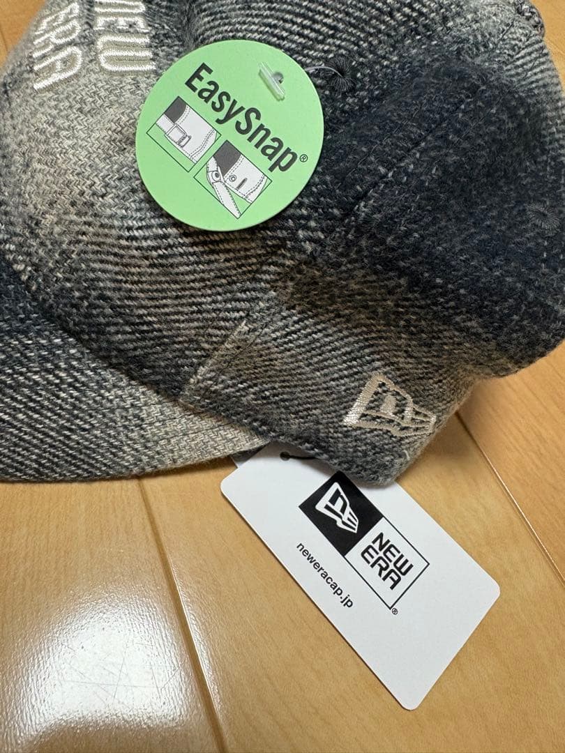 NEW ERA ジーナシス　ニューエラ　チェックキャップ