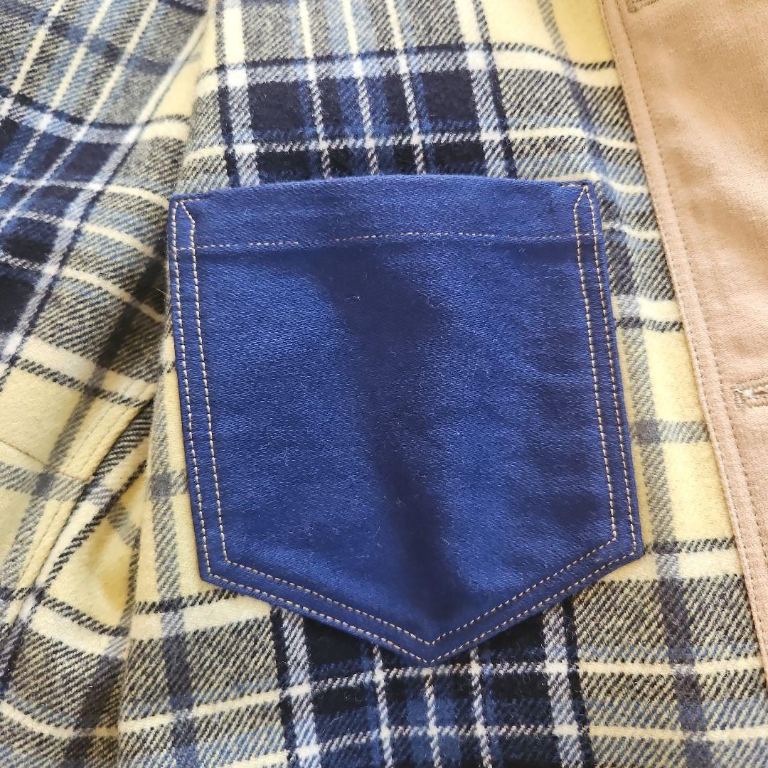 ジュンヤワタナベ　ベージュ エルボーパッチ ジャケット