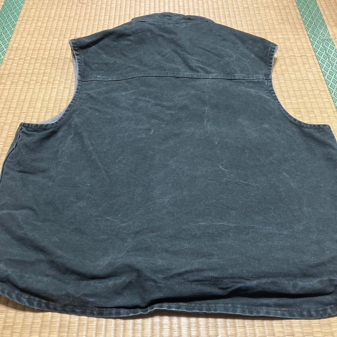 カーハート carhartt ベスト モスグリーン ダック ボア ロゼ