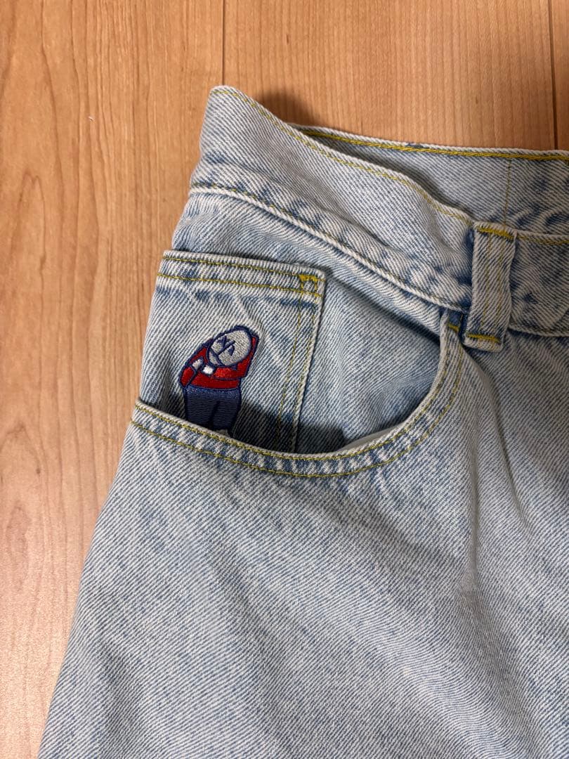 旧ロゴPolar Skate Big Boy ライトブルー S