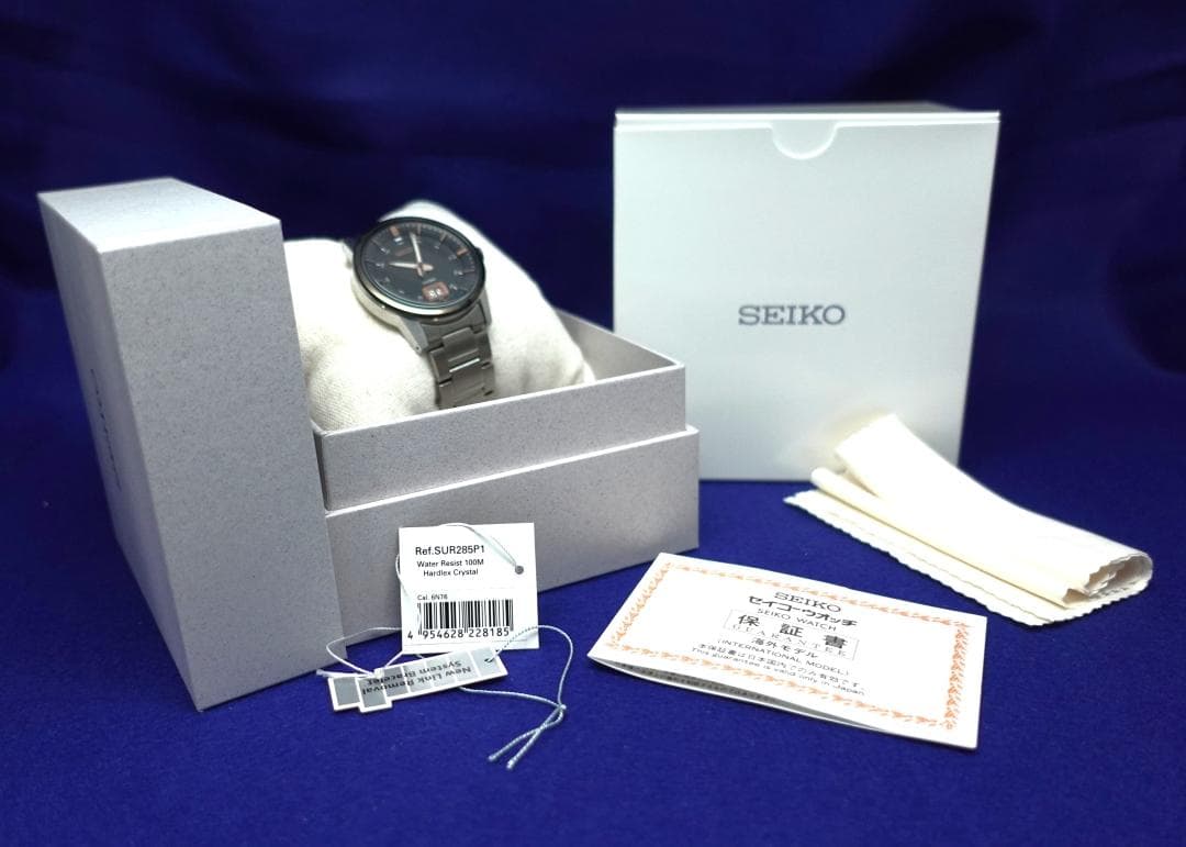 SEIKO セイコー デイト クォーツ SUR285P1 6N76-00H0