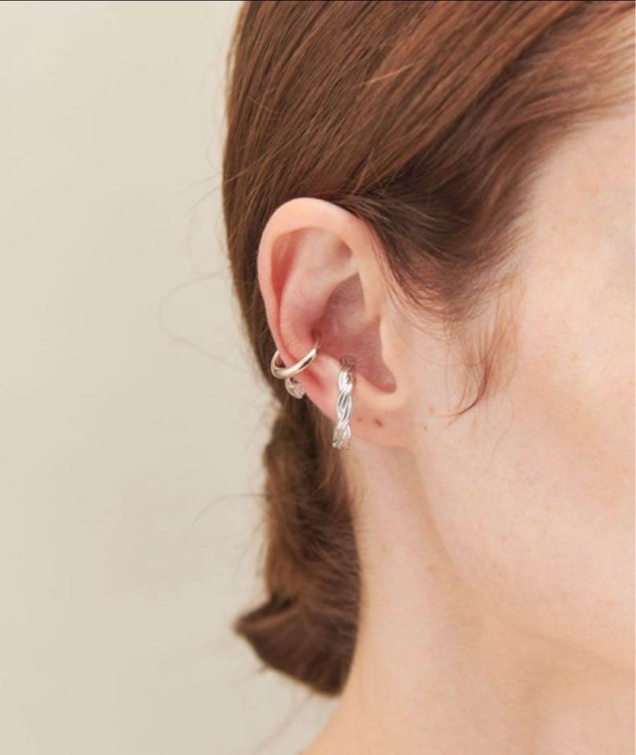 パール＆ビジュー リングカフ/ピークカフ セット　ete