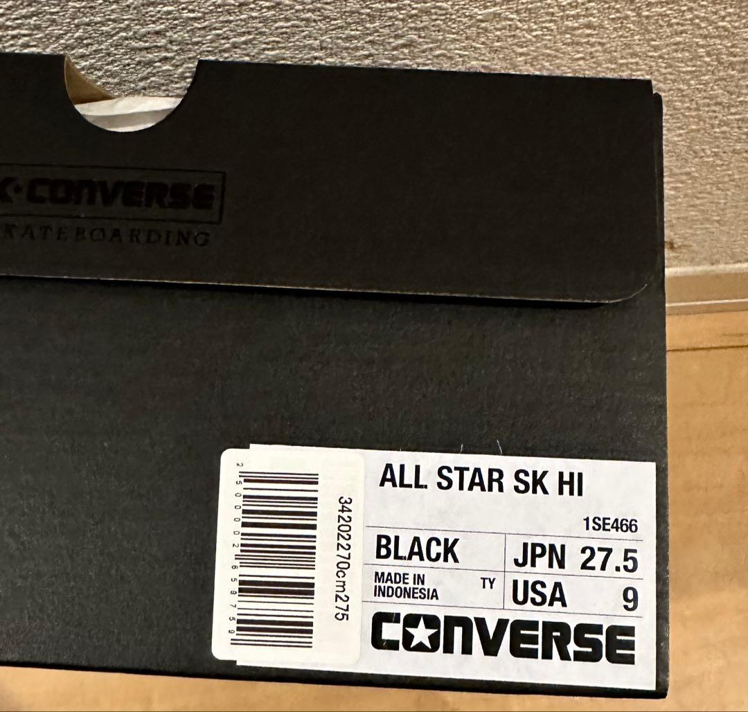 靴 CONVERSE SKATEBOARDING ALL STAR SK HI