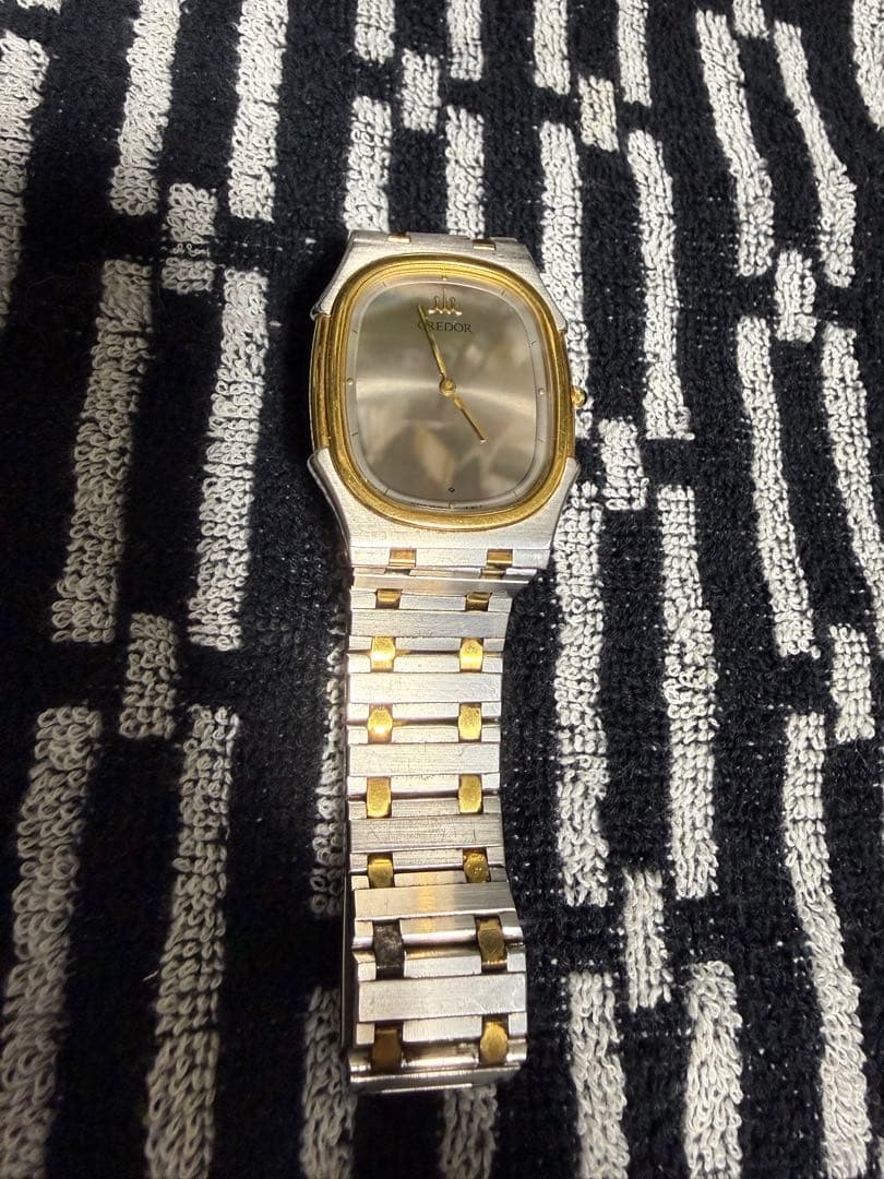 セイコー クレドール 9570-5170 K18YG ×SS コンビ クォーツ