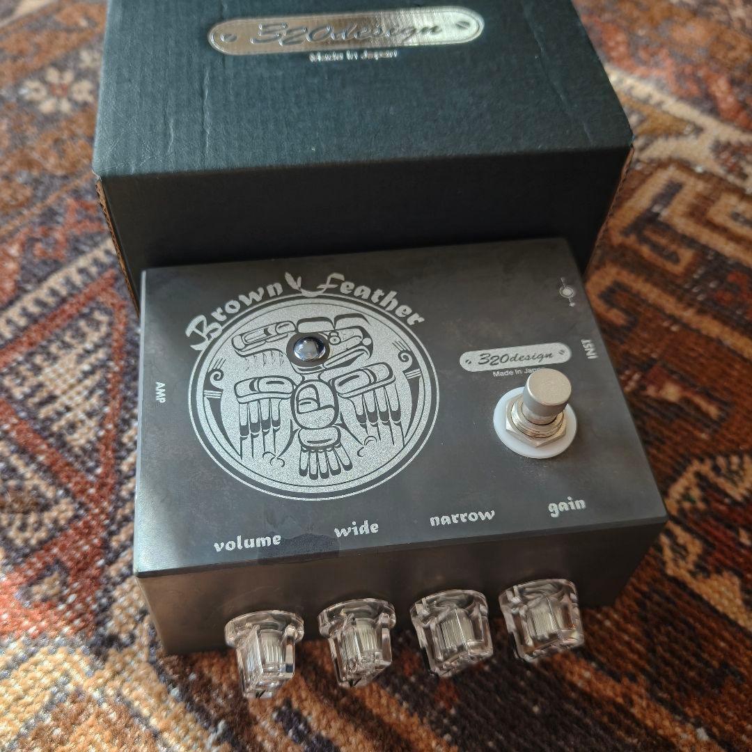 320design Brown Feather ギターエフェクター