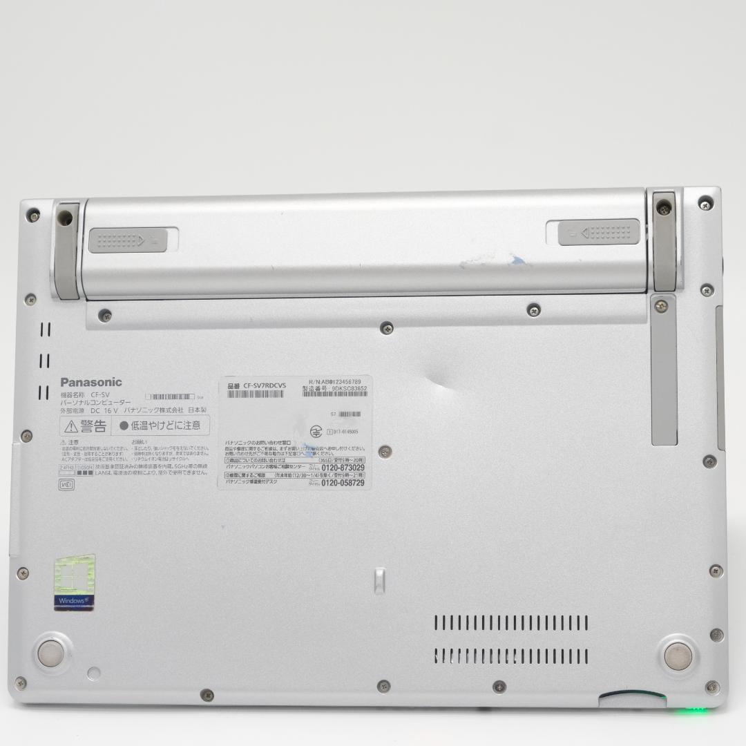 Windowsノート本体 Panasonic CF-SV7 i5/SSD256GB MSOffice
