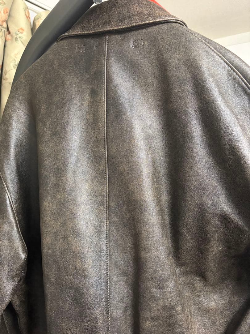 y*i様 完売品h beauty&youth A-2レザージャケット