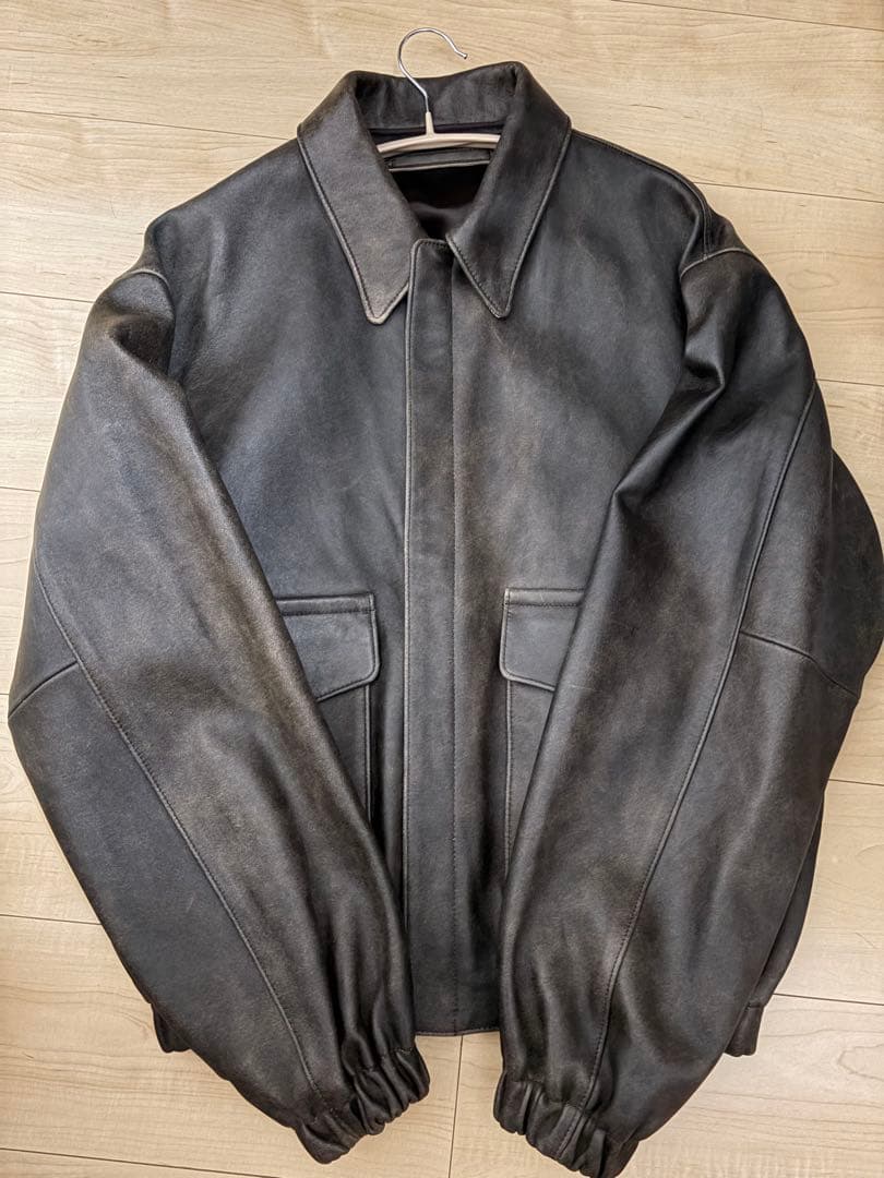 y*i様 完売品h beauty&youth A-2レザージャケット