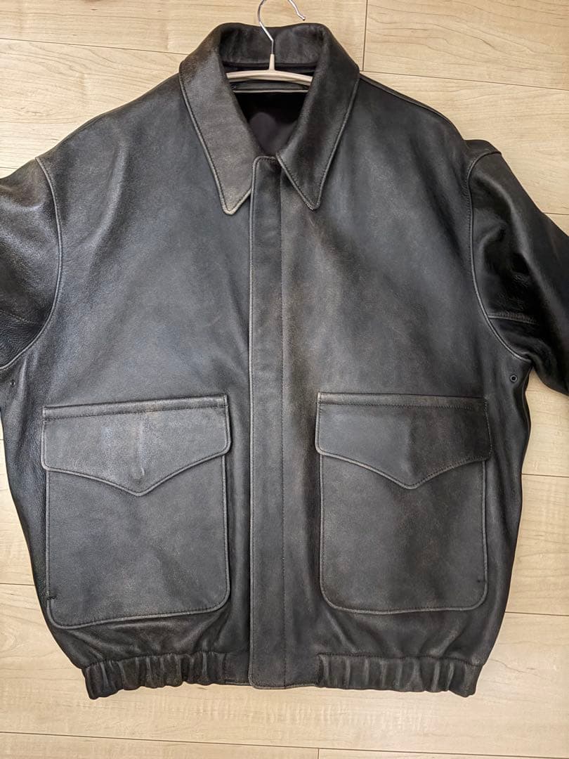 y*i様 完売品h beauty&youth A-2レザージャケット