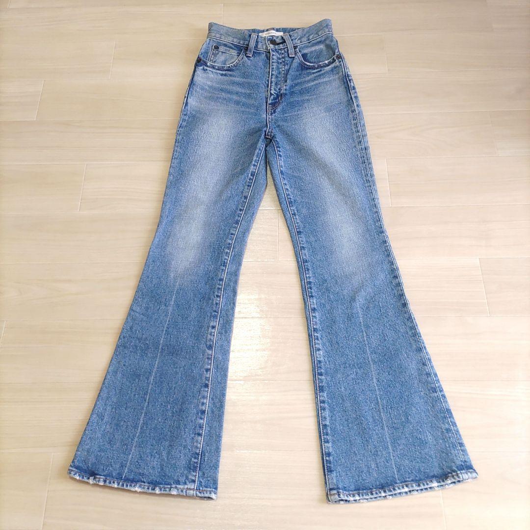 マウジー moussy MVS FLARE ストレッチ デニム サイズ23