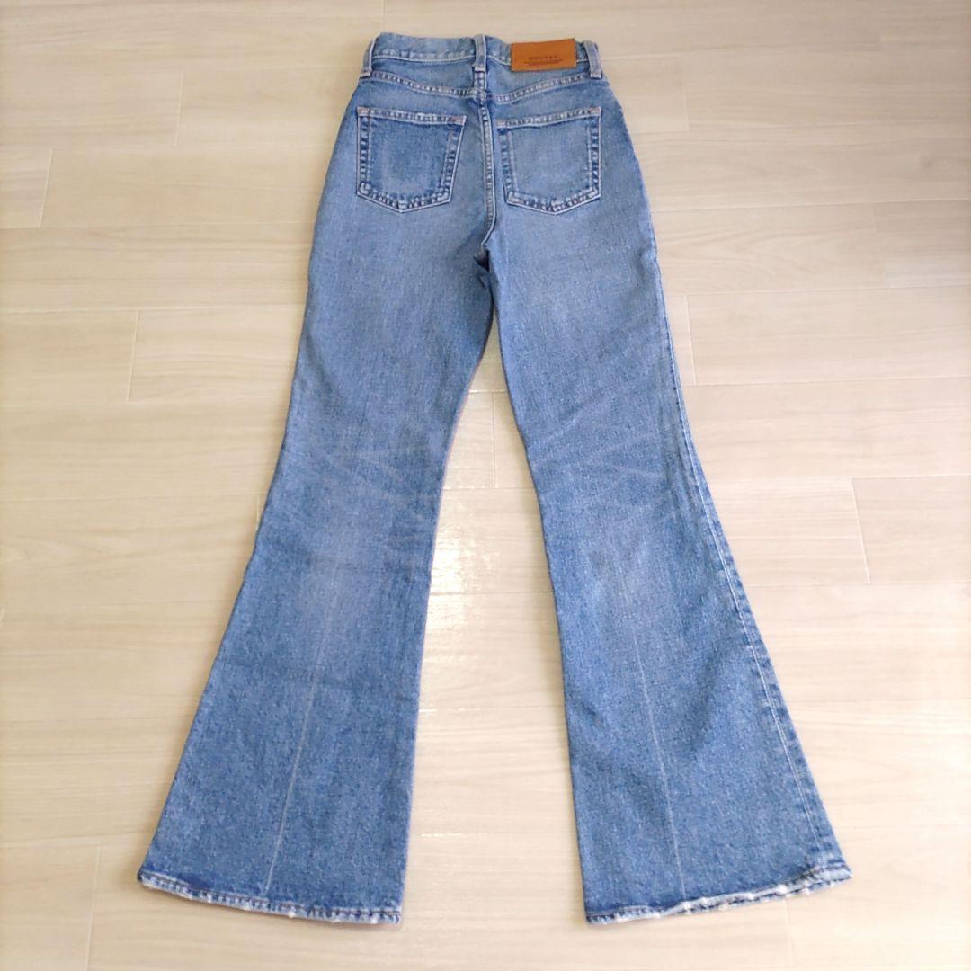 マウジー moussy MVS FLARE ストレッチ デニム サイズ23