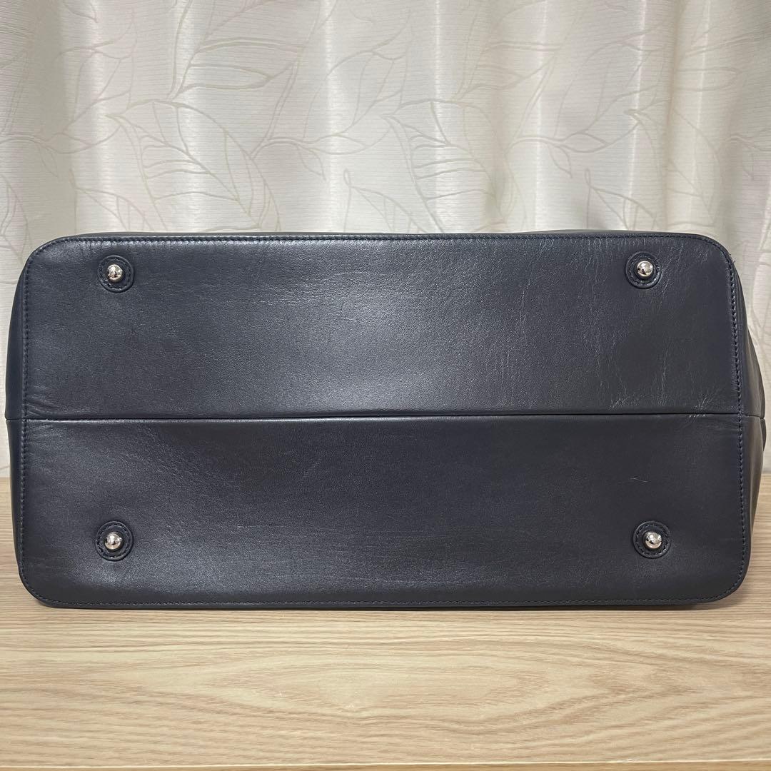 PID ピーアイディー　Altare アルタール　トートバッグ　レザー　A4 紺