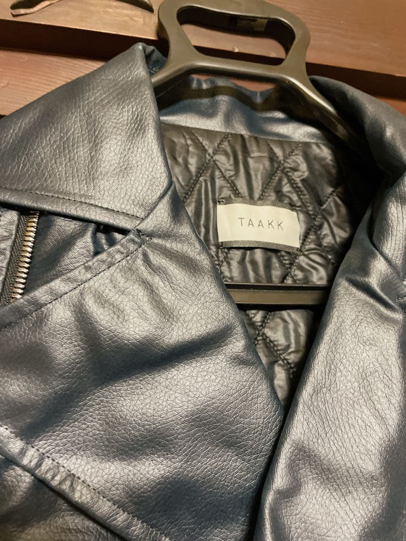 TAAKK 22AWトレンチコート ライダースジャケット