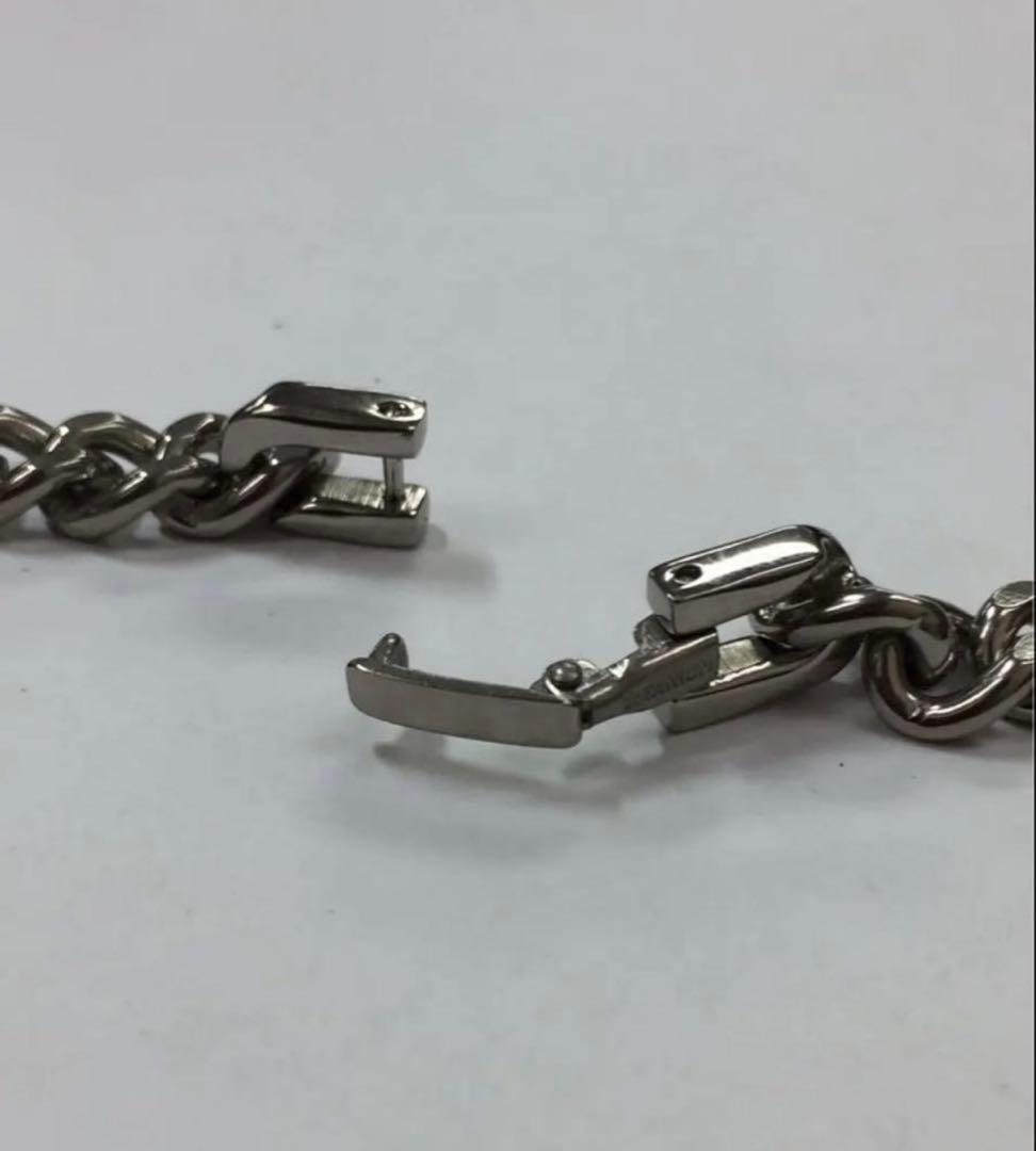 チタンネックレス 喜平ネックレスチェーン 純チタン 2面カットシングル 極美品