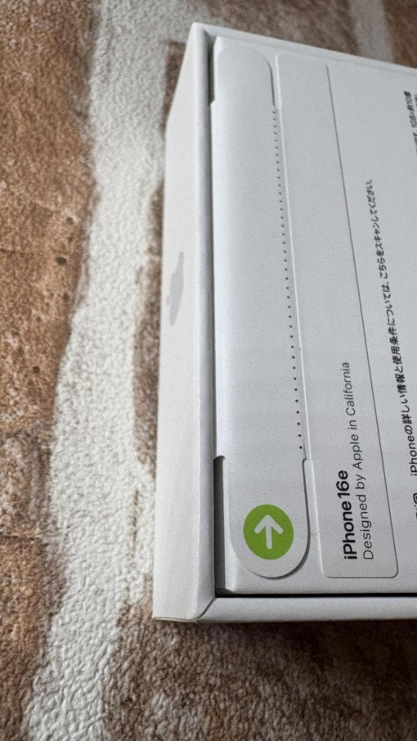 新品未開封 ☆ iPhone16e ホワイト 128GB SIMフリー 白
