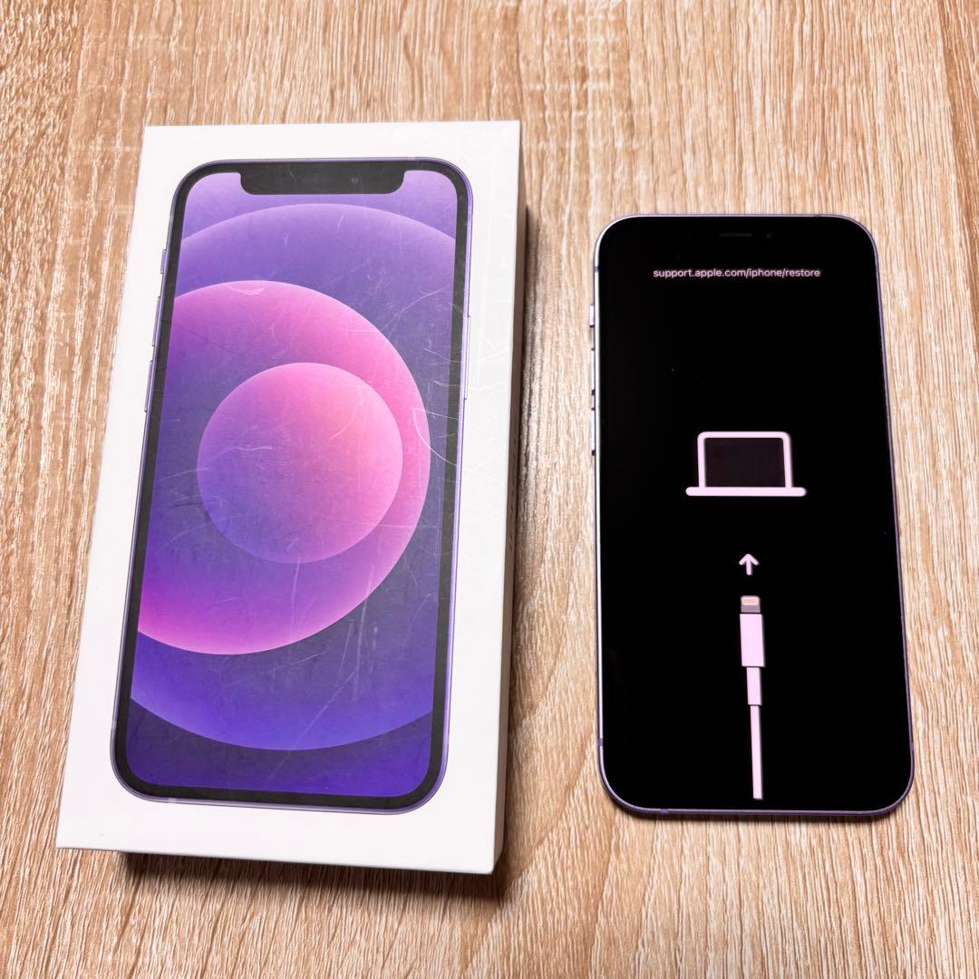 Apple iPhone 12mini パープル 本体 ジャンク品