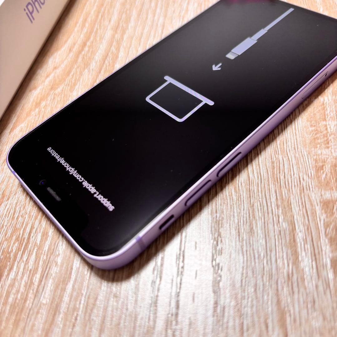 Apple iPhone 12mini パープル 本体 ジャンク品