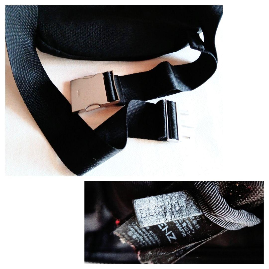 美品 ケンゾー 虎 タイガー 刺繍 ボディバッグ ポシェット レディース メンズ