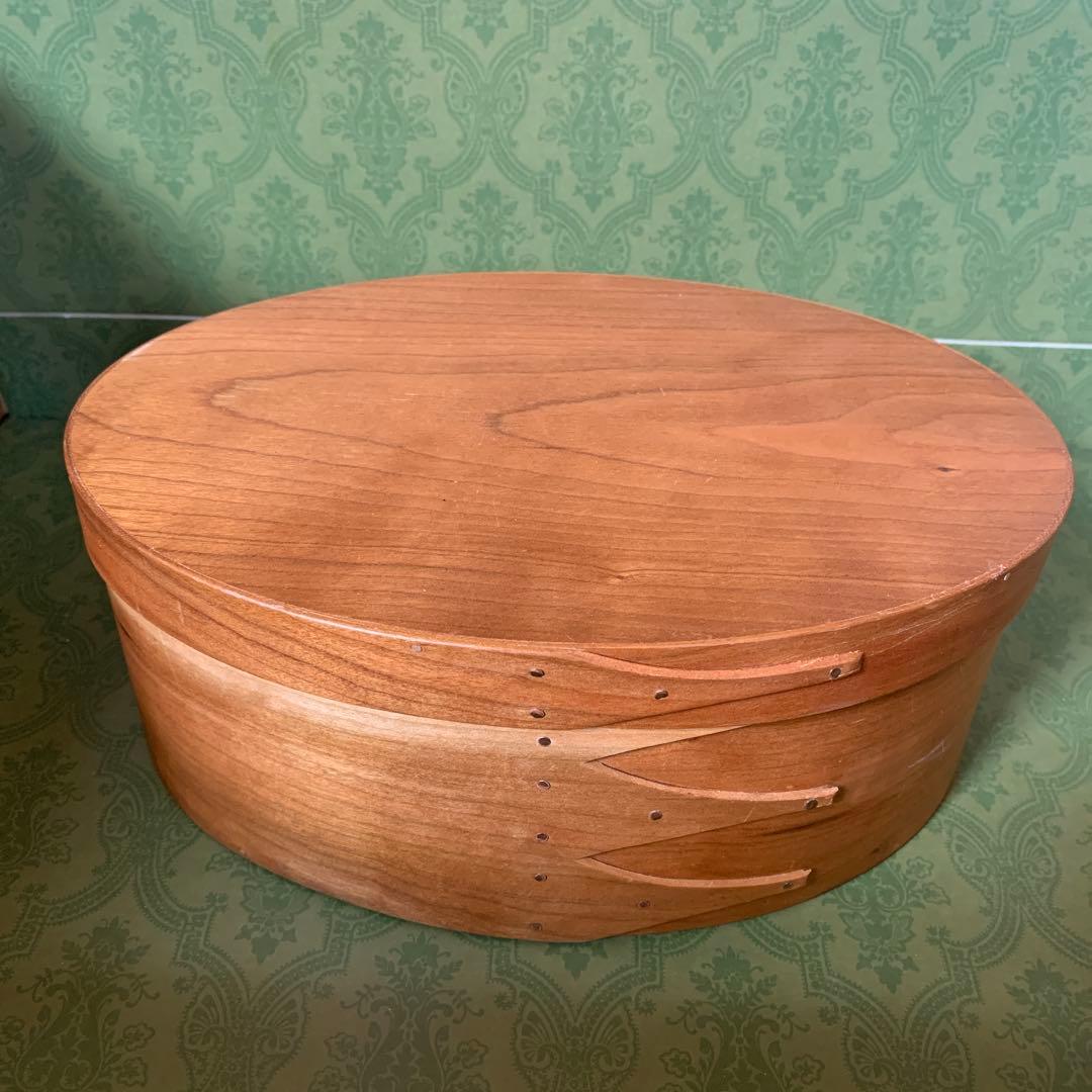 シェーカーボックス 木箱 IDEE オーバル 大きめ 収納箱