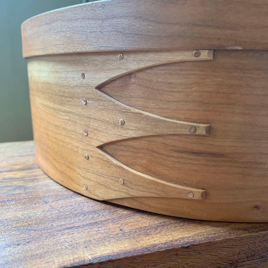 シェーカーボックス 木箱 IDEE オーバル 大きめ 収納箱