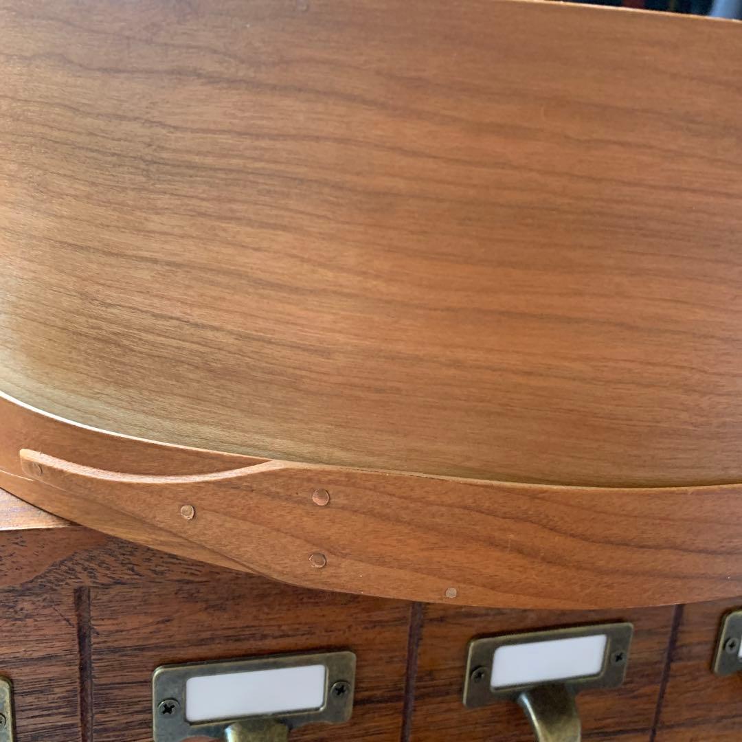 シェーカーボックス 木箱 IDEE オーバル 大きめ 収納箱