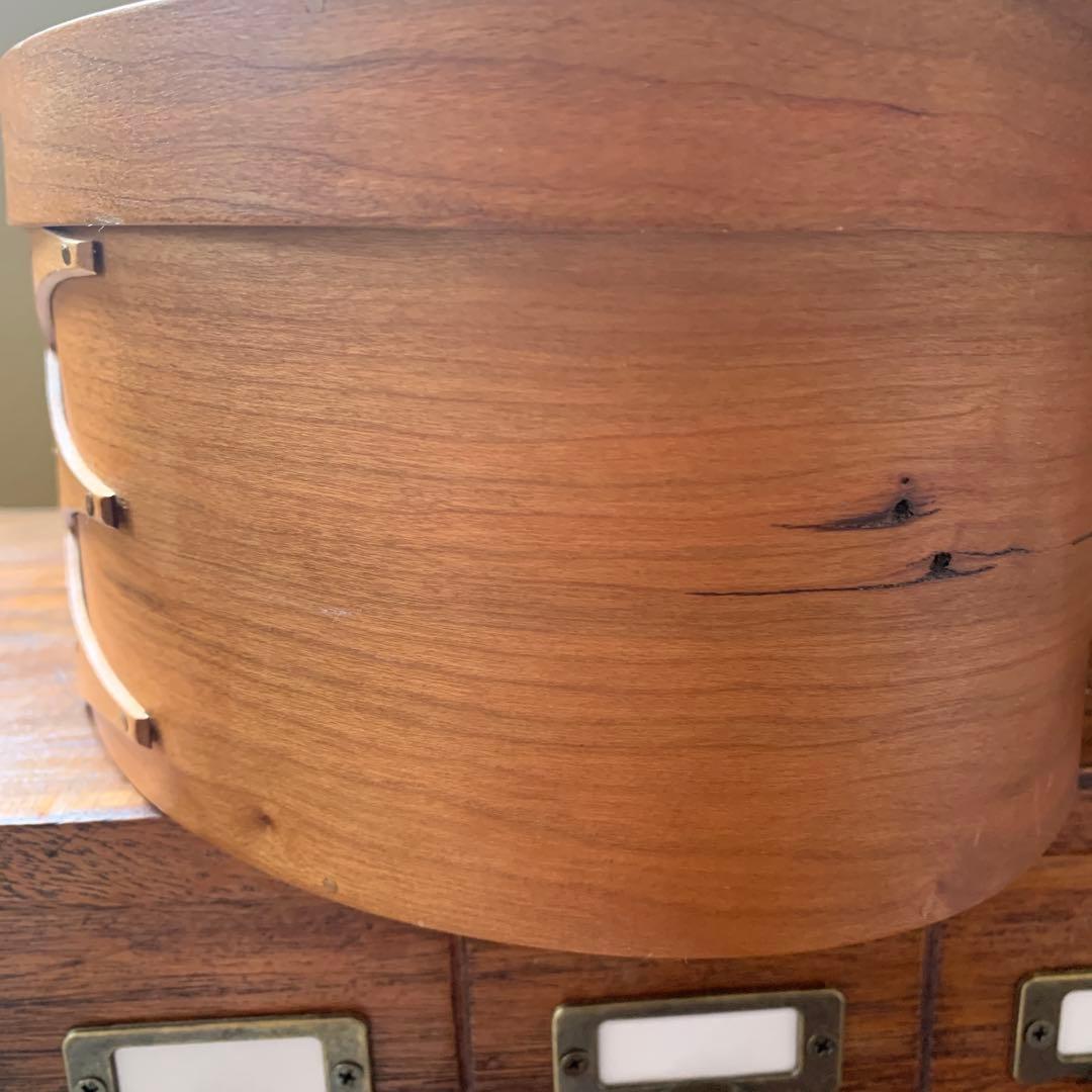 シェーカーボックス 木箱 IDEE オーバル 大きめ 収納箱