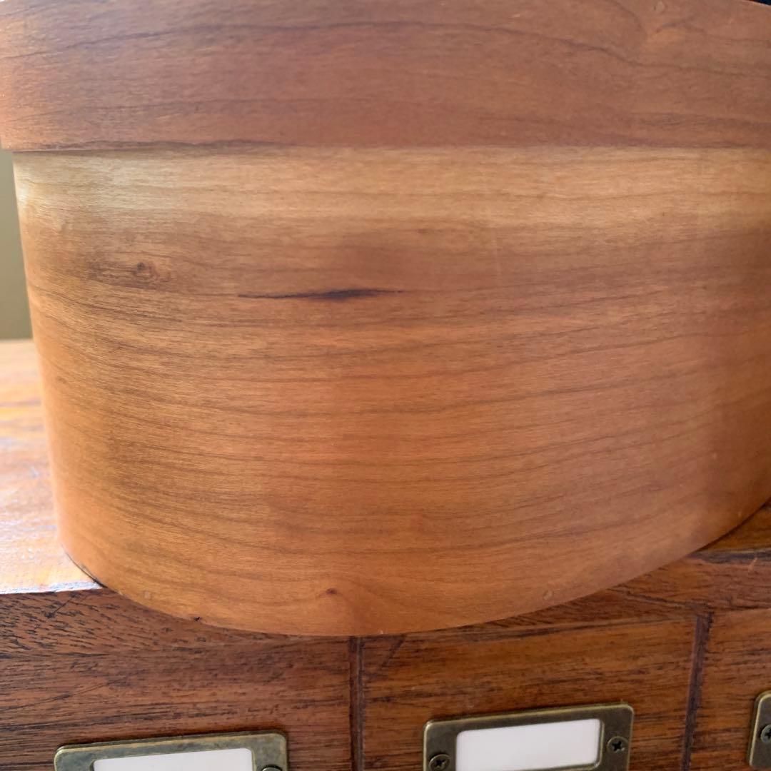 シェーカーボックス 木箱 IDEE オーバル 大きめ 収納箱