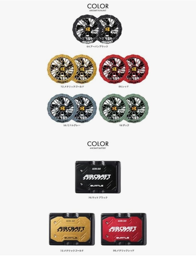 BURTLE AIRCRAFT AC09 サーキュレーター 24V