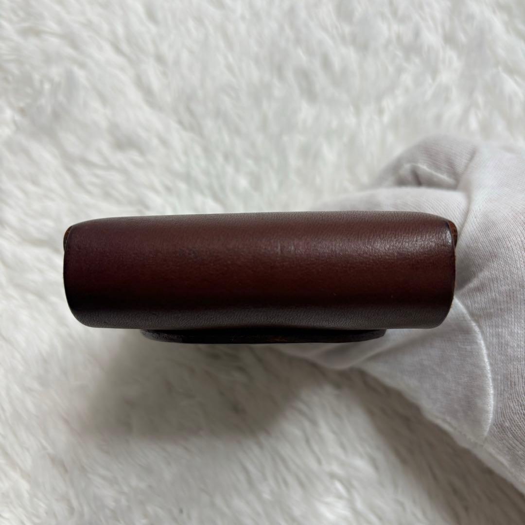 極美品✨RED MOON レッドムーン レザー ケース ダークブラウン