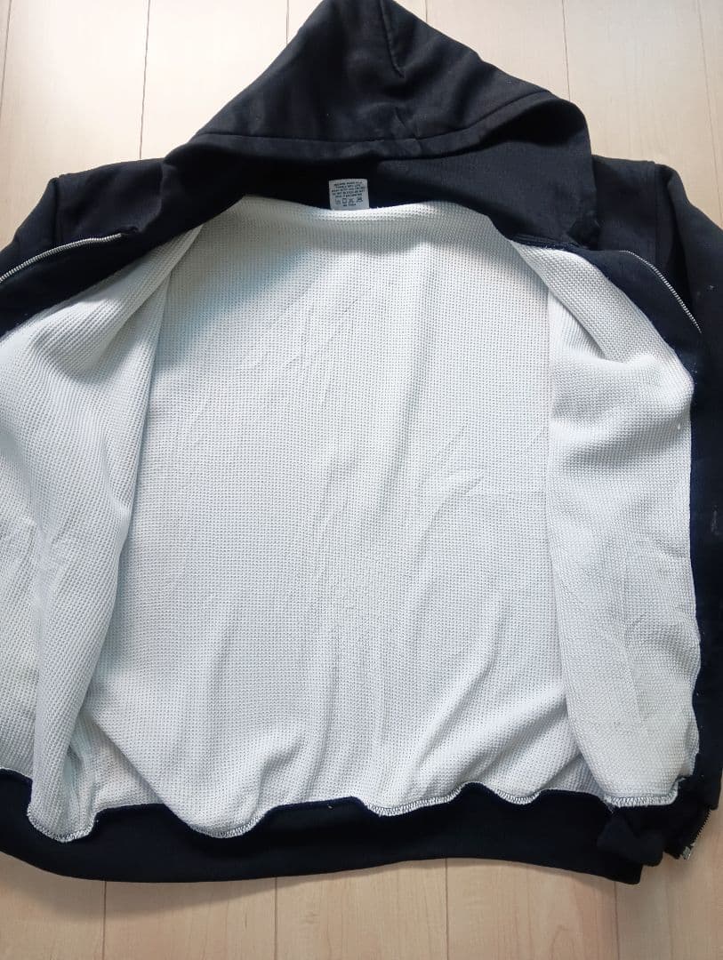 【USA-vintage】pluma full-zip parka Waffle