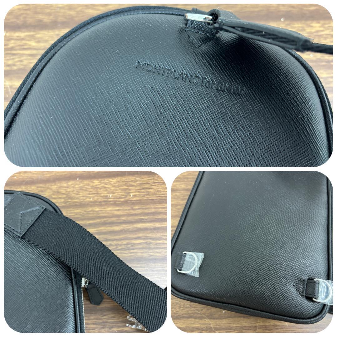 未使用 montblanc  モンブラン スリングバッグ サフィアーノ